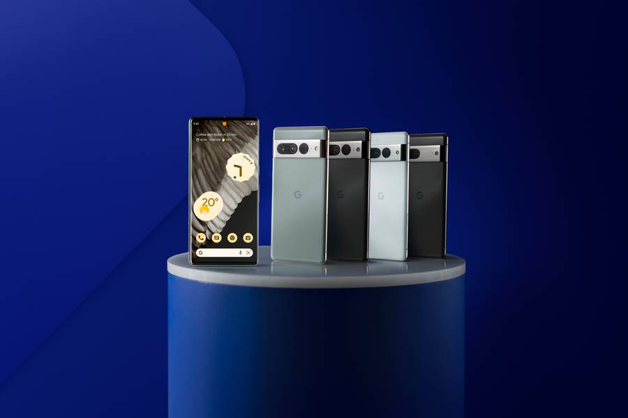 Du kan finde både Google Pixel 7 Pro, Google Pixel 7 og Google Pixel 6A hos Elgiganten.