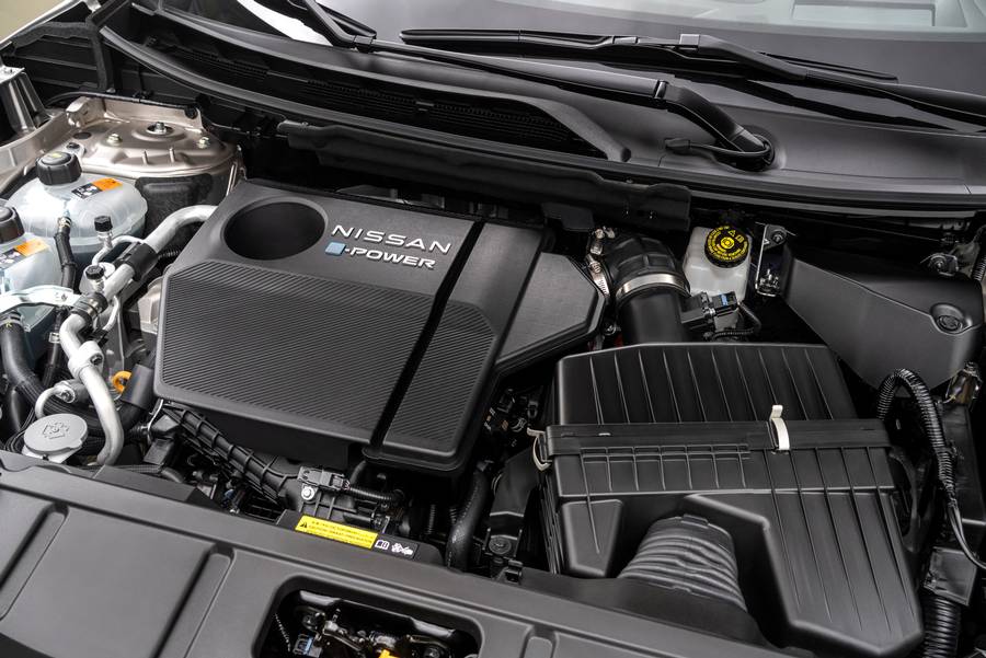 Den banebrydende e-POWER-teknologi betyder, at du kan køre med følelsen af en el-bil - men uden opladningen. Foto: Nissan